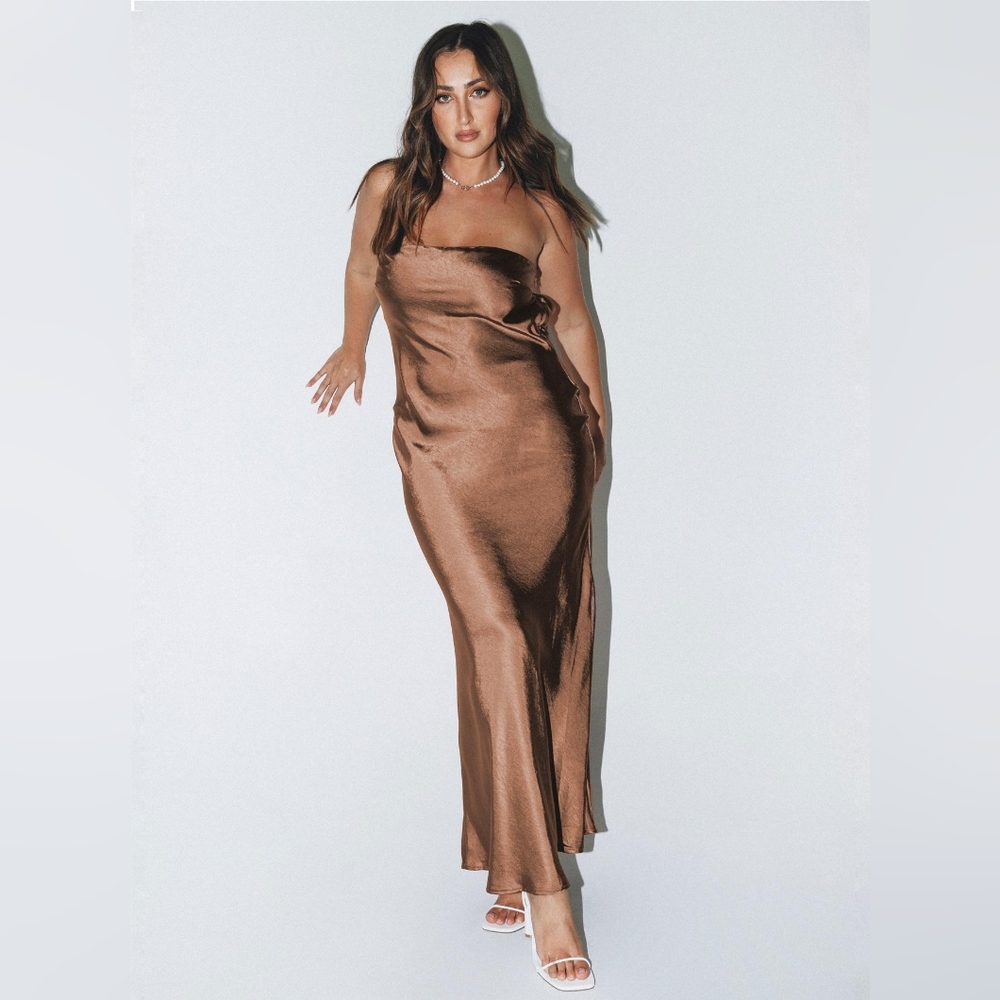 Princess Polly | Satin Maxi Dress